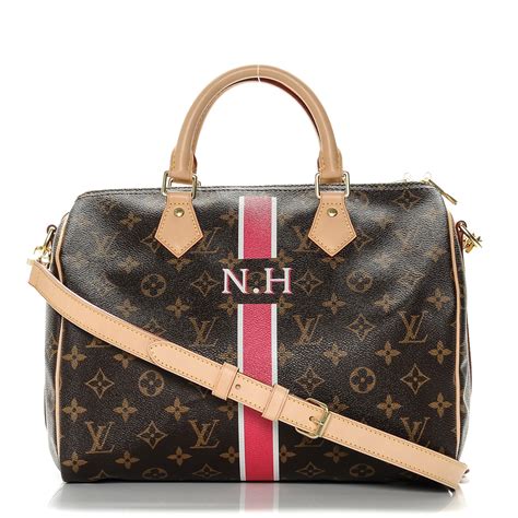 Speedy 30 Bandoulière My LV Heritage Monogram 